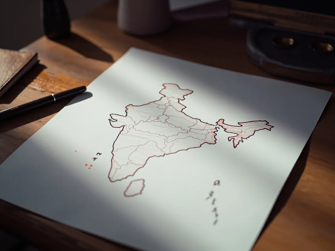 An India state ledger arranged for an account verification check.